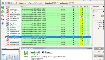 GSA Auto SoftSubmit screenshot