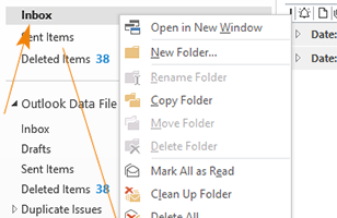 Folder Backup for Outlook screenshot