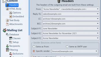 Gammadyne Mailer screenshot