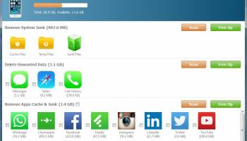 iPod/iPhone/iPad Space Free Up screenshot