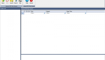 PST file viewer screenshot