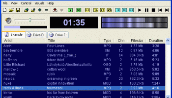 VUPlayer screenshot