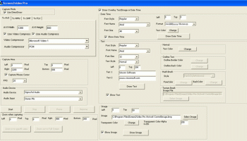 Screen2Video Pro ActiveX Control screenshot