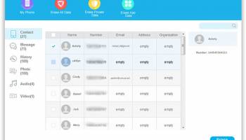 SafeWiper for Android screenshot