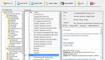 Free Outlook PST Repair screenshot
