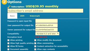 VeryPDF DocSafe screenshot