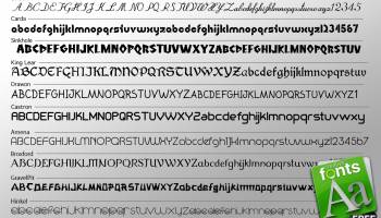 10 Free Fonts screenshot