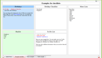 Notesbrowser Editor English screenshot