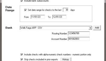 PositivePay screenshot