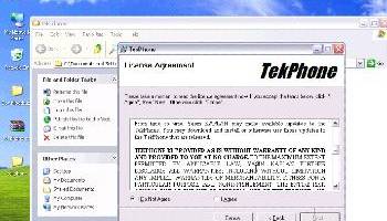 TekPhone screenshot