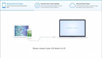 IUWEshare iPhone Data Recovery screenshot