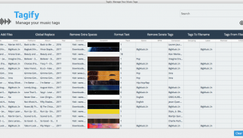 Tagify Tag Editor For Windows screenshot