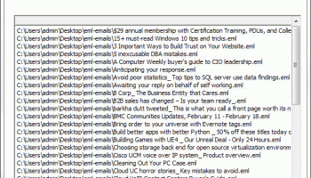 Windows Mail to MBOX screenshot