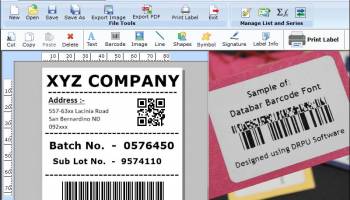 штрих кода screenshot