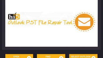 Hi5 Software Outlook PST File Repair screenshot