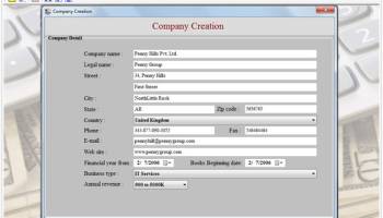 Accounting Management Software screenshot
