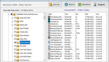Memory Stick Files Recovery screenshot