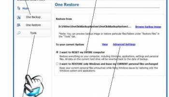 FarStone OneRestore screenshot