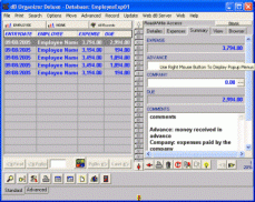Employee Expense Organizer screenshot