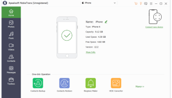 Apeaksoft MobieTrans screenshot