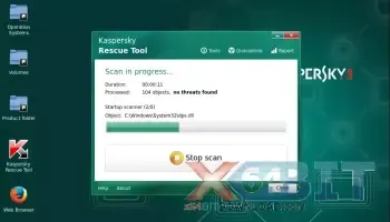 Kaspersky Rescue Disk screenshot