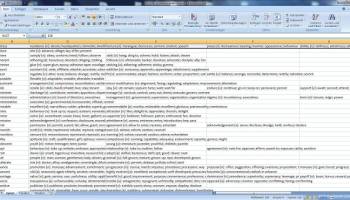 Thesaurus Synonym Database screenshot