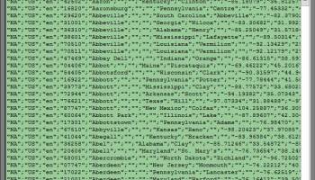 Geodata International screenshot