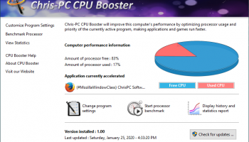 Chris-PC CPU Booster screenshot