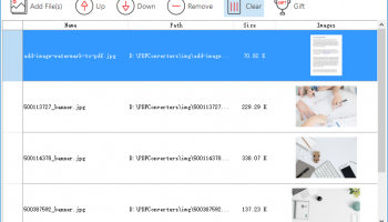 ImagetoPDF Converter screenshot