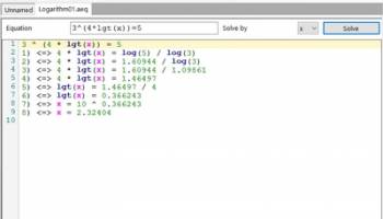 Alternate Math Solver screenshot