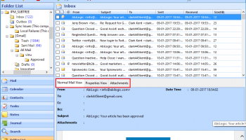 OST File Opener Free screenshot