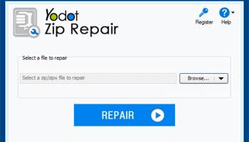 Yodot ZIP Repair Software screenshot
