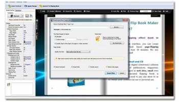 Postscript to Flash Brochure screenshot