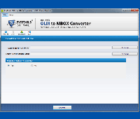 Outlook OLM to MBOX Conversion screenshot
