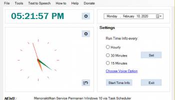 Time Information screenshot