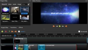OpenShot Video Editor screenshot