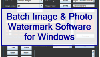 VeryUtils Image Watermark screenshot