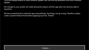 Update Fixer screenshot