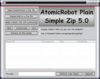 Atomicrobot Plain Simple Zip screenshot