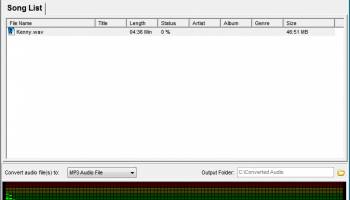 Softdiv MP3 to WAV Converter screenshot