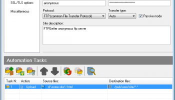 FTPGetter Standard screenshot