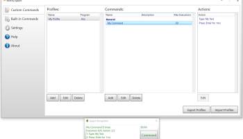 Work by Speech screenshot