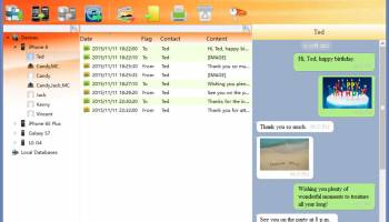 iPhone Line to Android Transfer screenshot