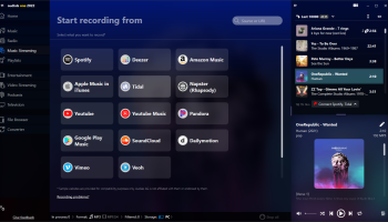 Audials Music screenshot