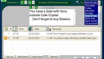 Reminder KS screenshot