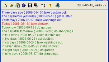 Chris Kruidenier Reminder screenshot