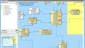 DeZign for Databases screenshot