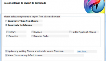 Chromodo screenshot