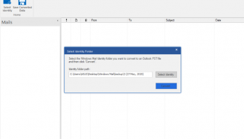 Stellar Converter for Windows Mail screenshot