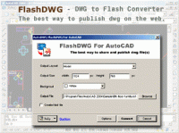 DWG to Flash Converter 2011.09 screenshot